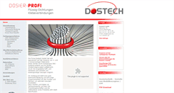Desktop Screenshot of dostech.de